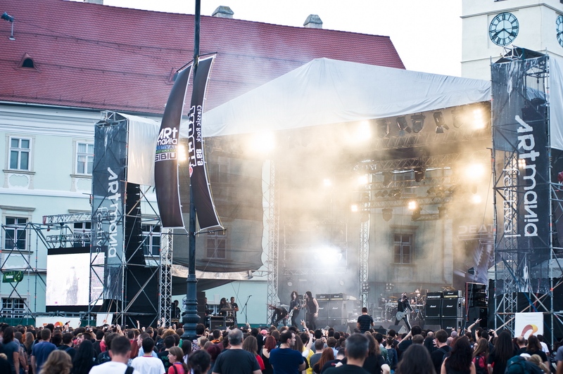 Deathstars - koncert: Deathstars ('Artmania Festival 2012'), Sybin 10.08.2012