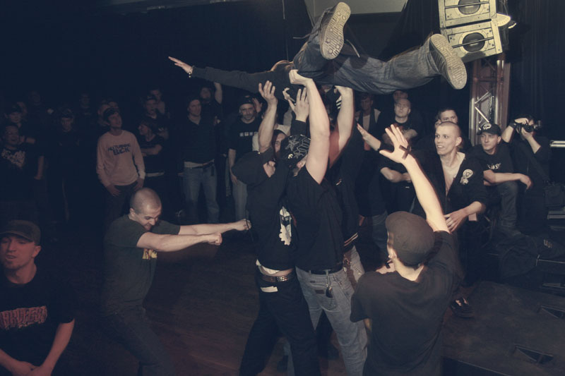 koncert: Sworn Enemy i inni (zdjęcia fanów), Wrocław 'Firlej' 27.03.2009