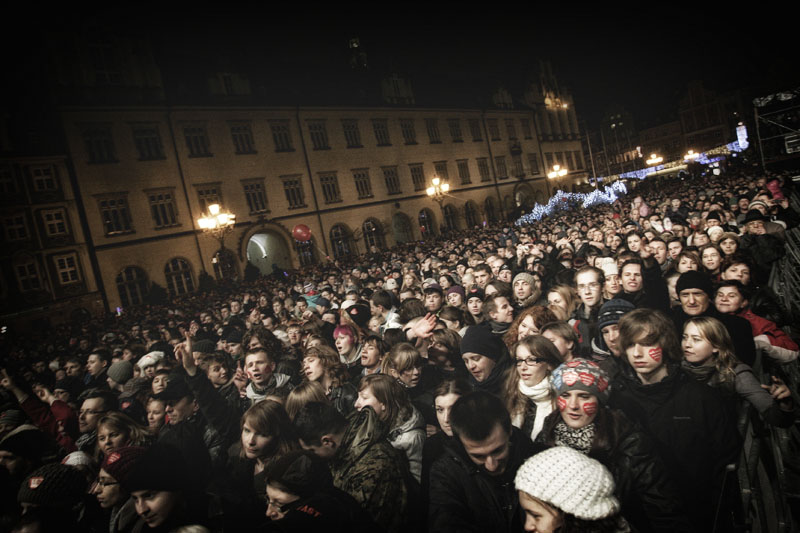 Lady Pank - koncert: Lady Pank (XX Finał WOŚP), Wrocław 'Rynek' 8.01.2012