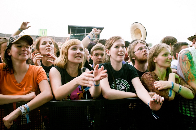 Flogging Molly - koncert: Flogging Molly ('Rock For People 2012'), Hradec Kralove 5.07.2012