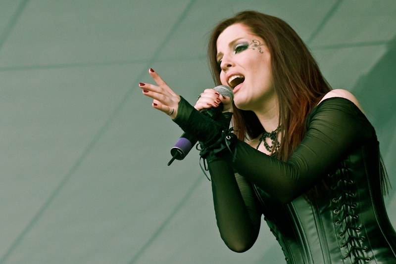 Sirenia - koncert: Sirenia ('Masters Of Rock 2012'), Vizovice 13.07.2012