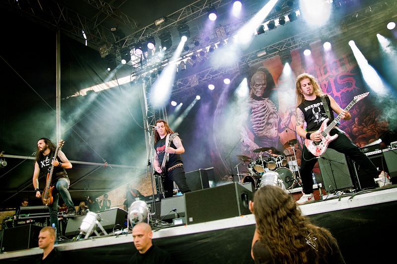 Suicidal Angels - koncert: Suicidal Angels ('Brutal Assault 2012'), Jaromer 10.08.2012