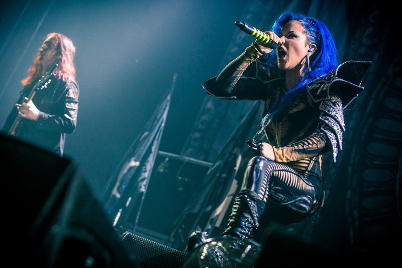 Arch Enemy - koncert: Arch Enemy, Praga 'Tip Sport Arena' 7.12.2015