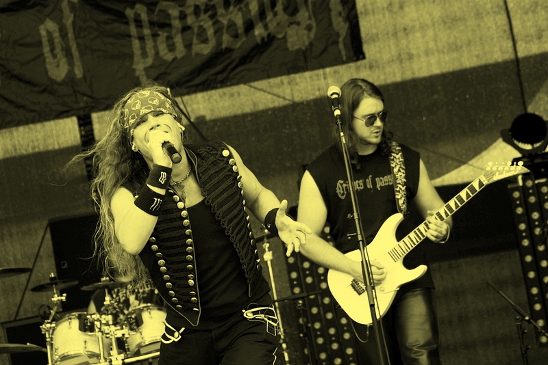 Crimes Of Passion - koncert: Arakain, Crimes of Passion ('Metalfest 2011'), Pilzno 'Amfiteatr Lochotin' 4.06.2011