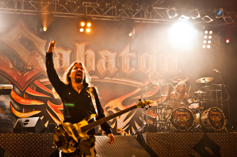 Sabaton - koncert: Sabaton, Warszawa 'Park Sowińskiego (Amfiteatr)' 3.09.2011