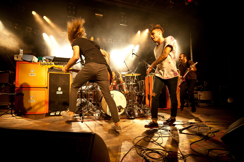 Letlive - koncert: Letlive, Warszawa 'Stodoła' 12.09.2011