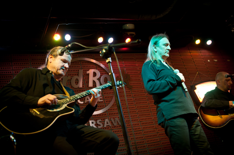 Marek Piekarczyk - koncert: Marek Piekarczyk ('Granie na Żywo'), Warszawa 'Hard Rock Cafe' 19.12.2011