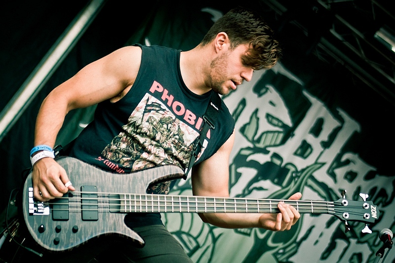 The Black Dahlia Murder - koncert: The Black Dahlia Murder ('Brutal Assault 2012'), Jaromer 9.08.2012