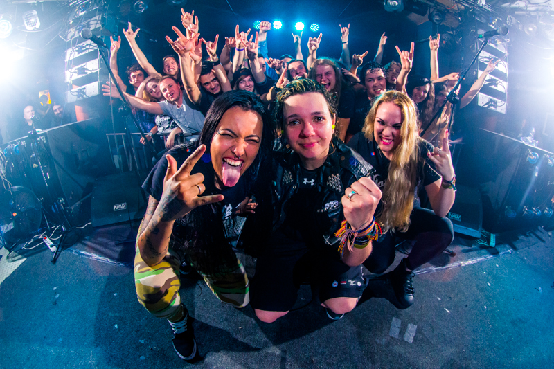 Nervosa - koncert: Nervosa, Bielsko-Biała 'Rude Boy Club' 15.07.2015