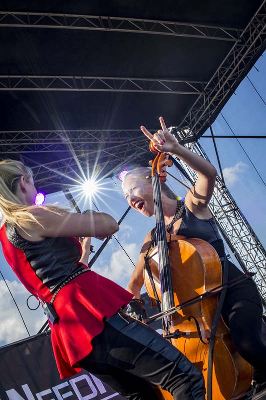 Need For Strings - koncert: Need For Strings ('Przystanek Żory'), Żory 'Park Cegielnia' 7.08.2016