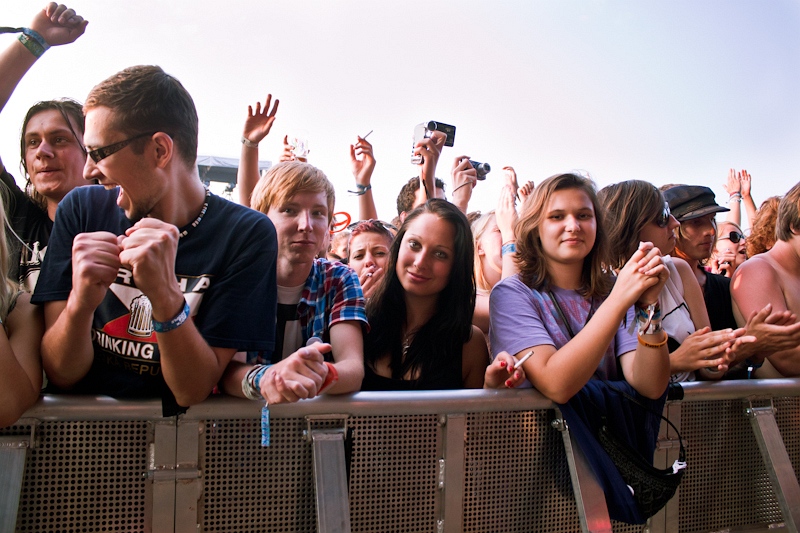 Franz Ferdinand - koncert: Franz Ferdinand ('Rock For People 2012'), Hradec Kralove 4.07.2012