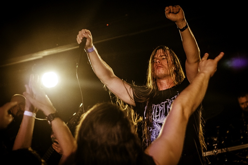 Cryptopsy - koncert: Cryptopsy, Ostrawa 'Barrak' 9.09.2014