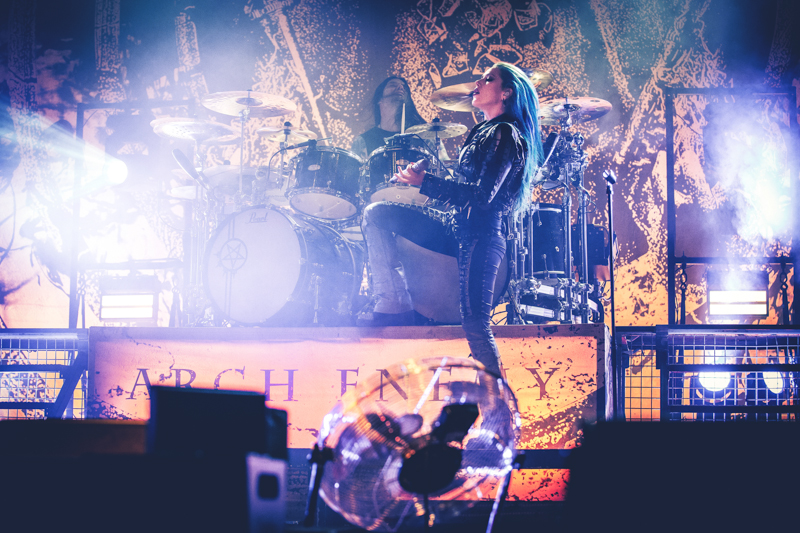 Arch Enemy - koncert: Arch Enemy, Katowice 'Spodek' 19.10.2022