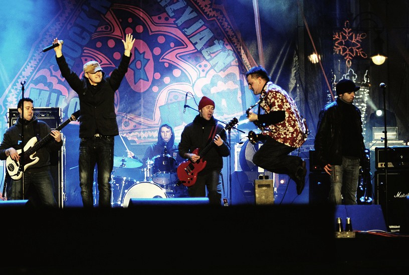 Skangur - koncert: WOŚP 2009 (Skangur), Kraków 'Rynek Główny' 11.01.2009