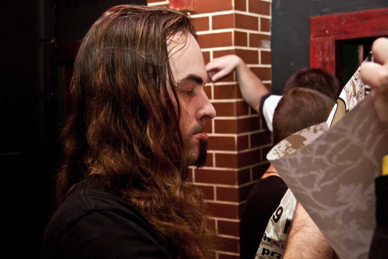 koncert: Amorphis (zdjęcia fanów), Kraków 'Loch Ness' 27.10.2009