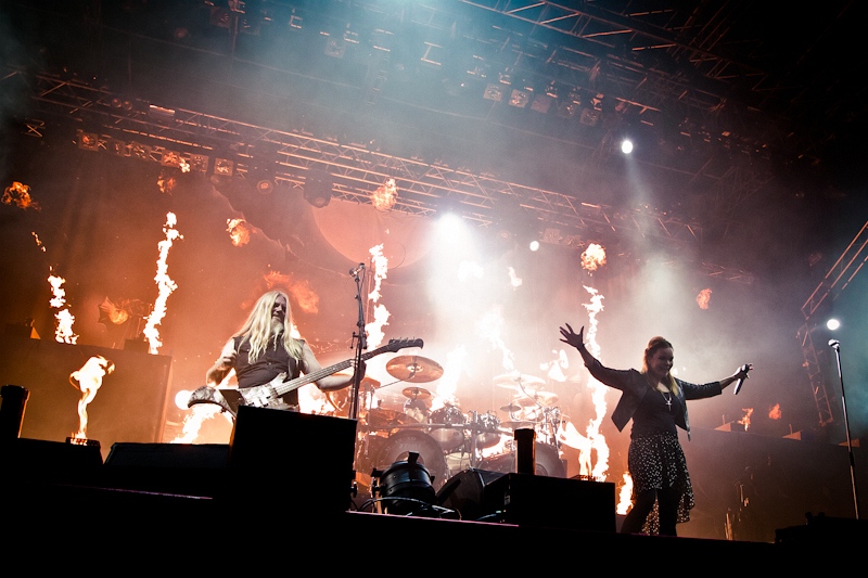 Nightwish - koncert: Nightwish ('Masters Of Rock 2012'), Vizovice 14.07.2012