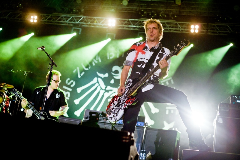 Die Toten Hosen - koncert: Die Toten Hosen ('Artmania Festival 2012'), Sybin 10.08.2012