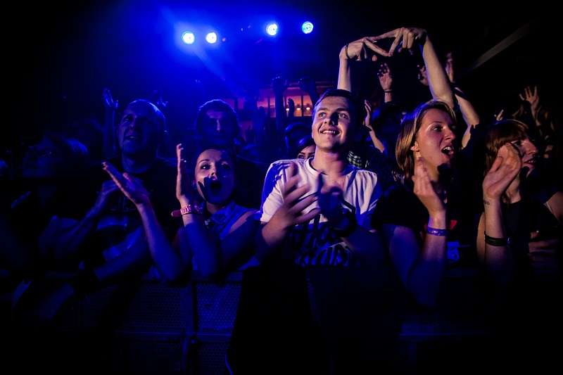 Enter Shikari - koncert: Enter Shikari, Kraków 'Kwadrat' 9.10.2014