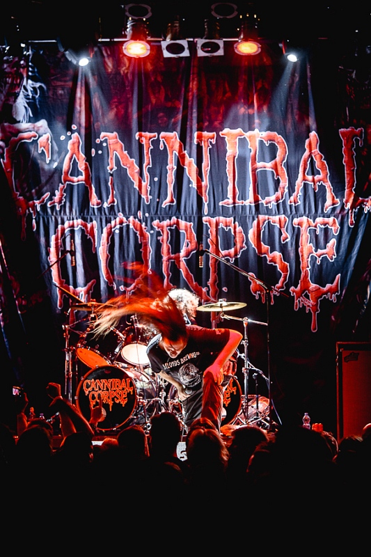 Cannibal Corpse - koncert: Cannibal Corpse, Warszawa 'Progresja Music Zone' 17.11.2014