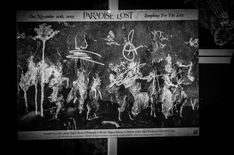 Paradise Lost - koncert: Paradise Lost, Ostrawa 'Barrak' 24.10.2015