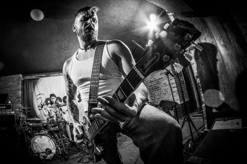 J. D. Overdrive - koncert: J. D. Overdrive, Sosnowiec '2 Doors' 12.12.2015