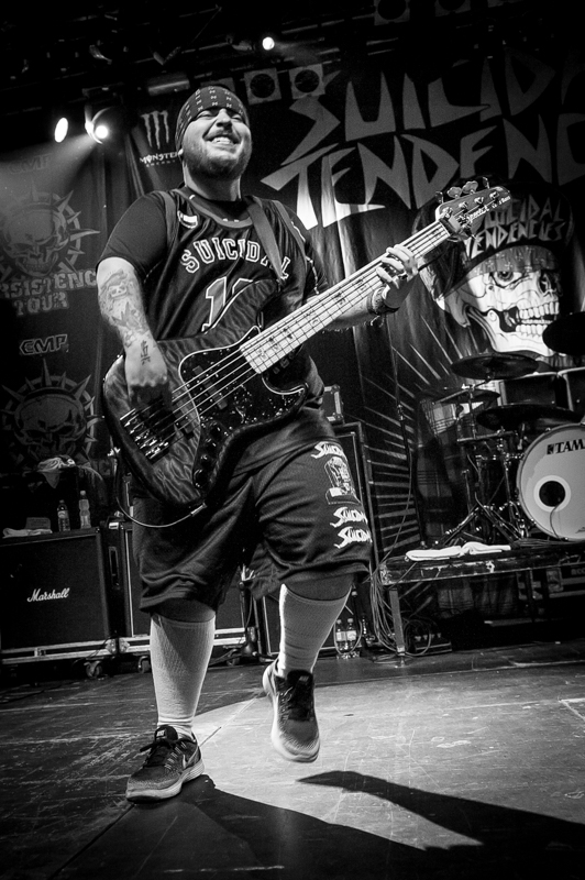 Suicidal Tendencies - koncert: Suicidal Tendencies, Warszawa 'Progresja Music Zone' 19.01.2017