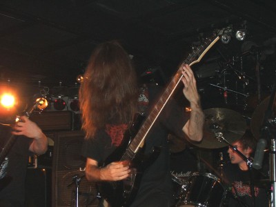 Necrophagist - koncert: Those Still Loyal Europe 2006 (Bolt Thrower, Malevolent Creation, Nightrage i Necrophagist), Warszawa 'Proxima' 9.01.2006