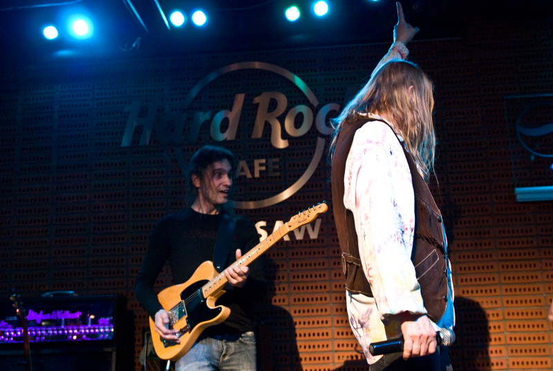 Marek Piekarczyk - koncert: Marek Piekarczyk ('Pepsi Rocks!'), Warszawa 'Hard Rock Cafe' 23.03.2010