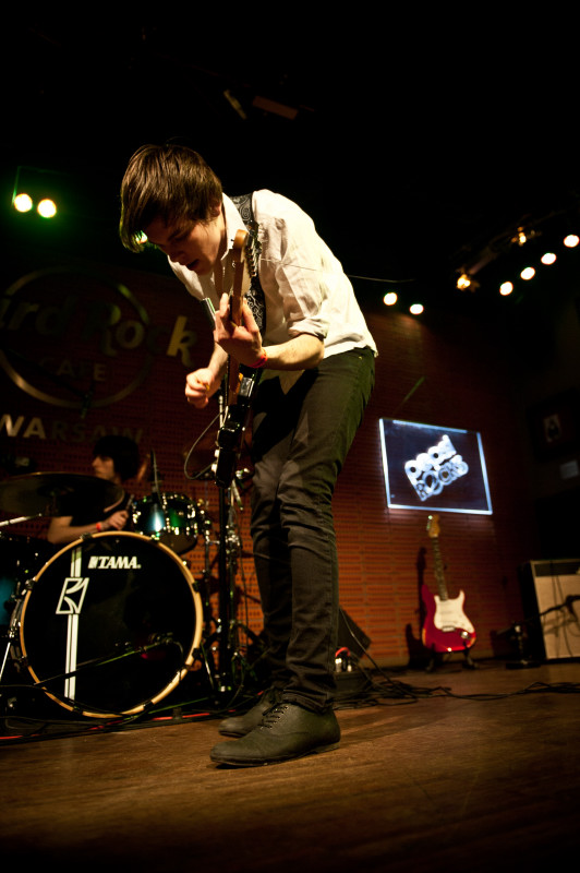 The Saturday Tea - koncert: The Saturday Tea ('Pepsi Rocks!'), Warszawa 'Hard Rock Cafe' 18.05.2010