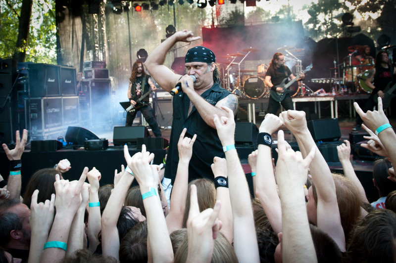 Blaze Bayley - koncert: Blaze Bayley ('Military Camp Festival 2010'), Warszawa 'WAT' 6.06.2010