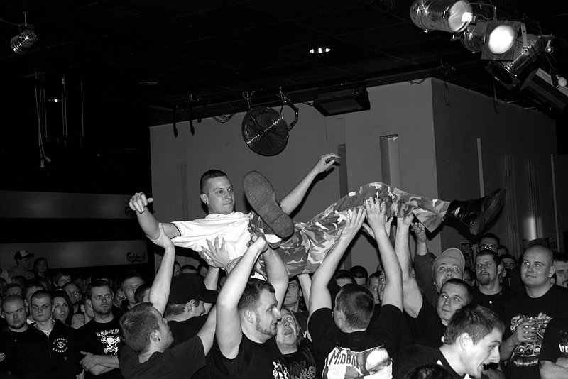 First Blood - koncert: Terror, First Blood, Katowice 'Arkada' 26.01.2011