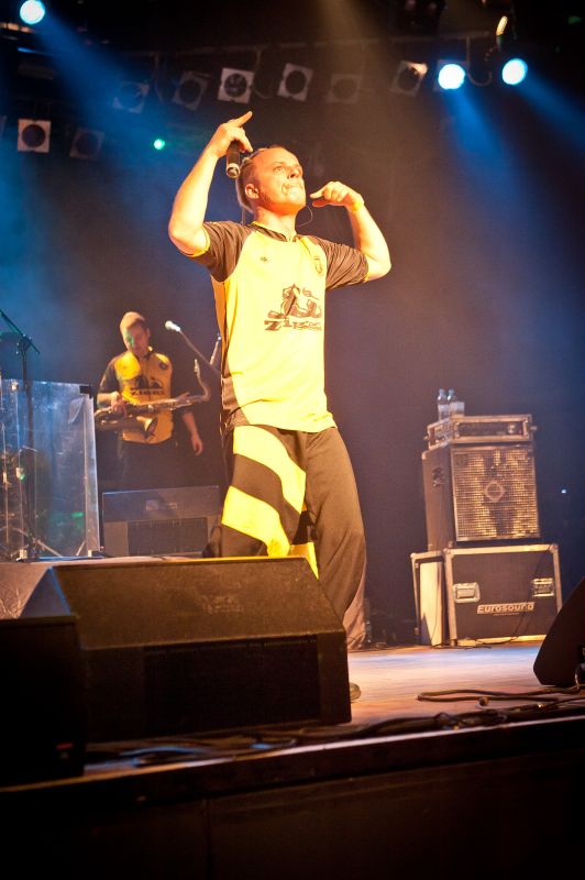 Dubioza Kolektiv - koncert: Dubioza Kolektiv, Warszawa 'Stodoła' 29.01.2012