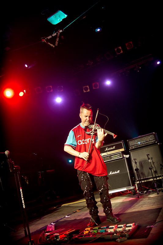 Nigel Kennedy - koncert: Nigel Kennedy, Warszawa 'Stodoła' 18.03.2012