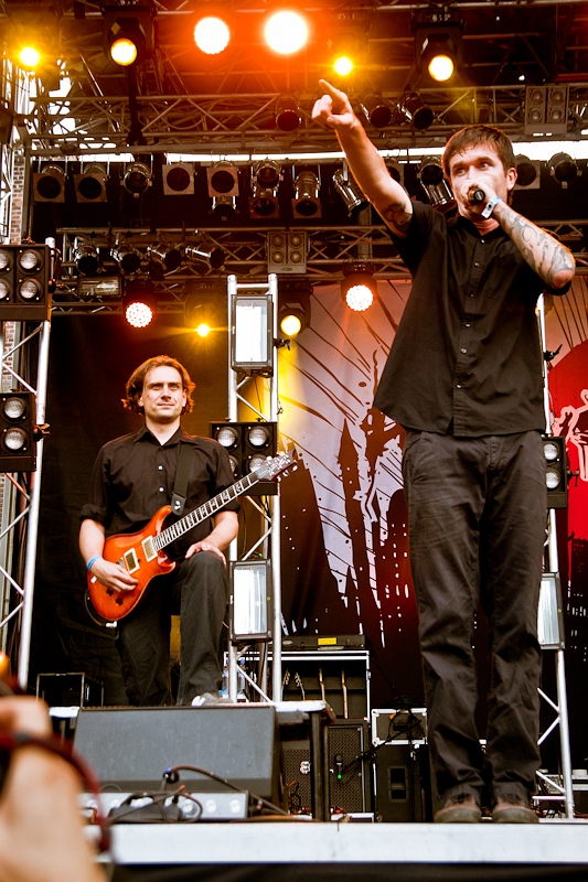 Heaven Shall Burn - koncert: Heaven Shall Burn ('Brutal Assault 2012'), Jaromer 9.08.2012