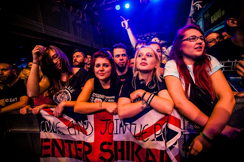 Enter Shikari - koncert: Enter Shikari, Kraków 'Kwadrat' 9.10.2014