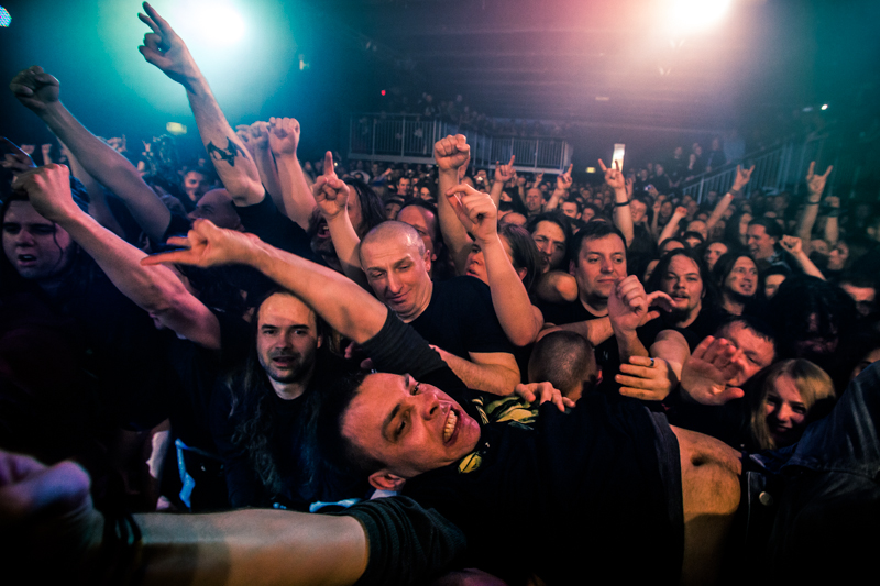 Overkill - koncert: Overkill, Katowice 'Mega Club' 14.03.2015