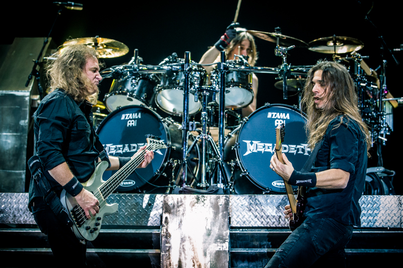 Megadeth - koncert: Megadeth ('Power Festival'), Łódź 'Atlas Arena' 7.06.2016