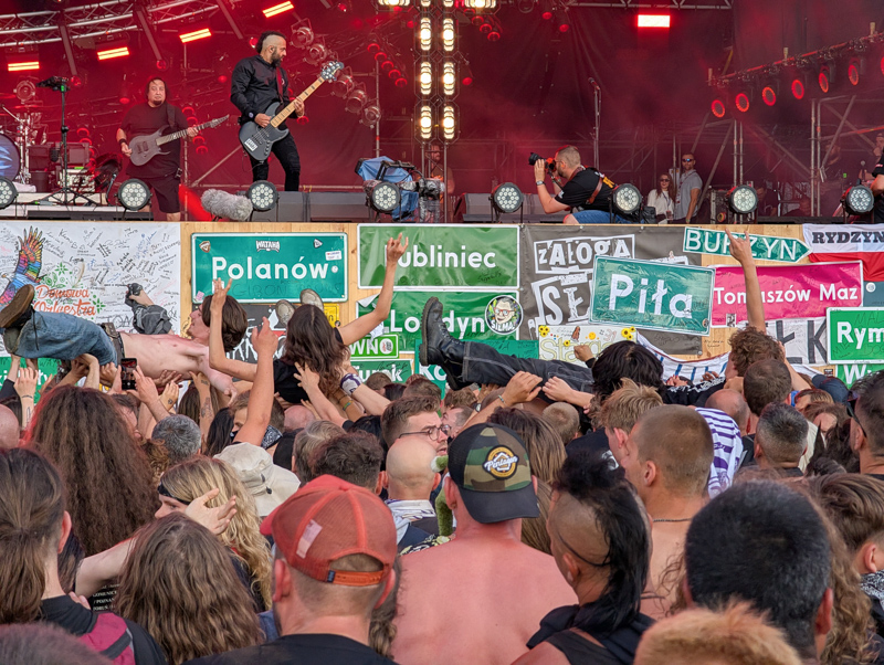 Fear Factory - koncert: Fear Factory ('Pol'and'Rock Festival'), Broczyno 2.08.2025