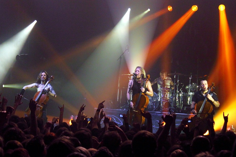 Apocalyptica - koncert: Apocalyptica, Kraków 'Łaźnia Nowa' 24.02.2011