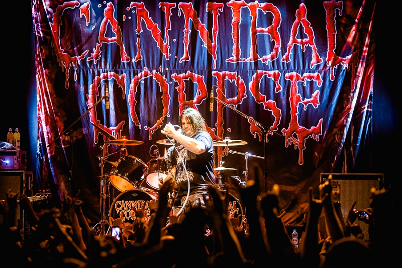 Cannibal Corpse - koncert: Cannibal Corpse, Warszawa 'Progresja Music Zone' 17.11.2014