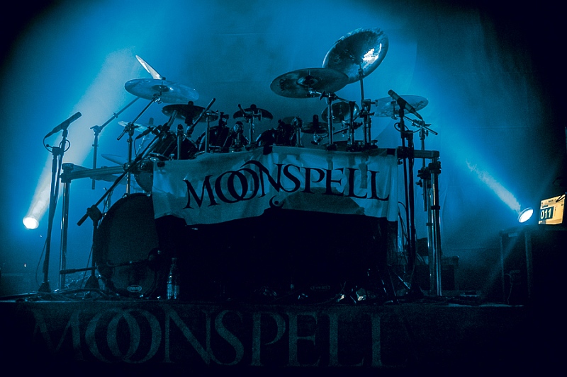 Moonspell - koncert: Moonspell, Warszawa 'Progresja Music Zone' 20.12.2014