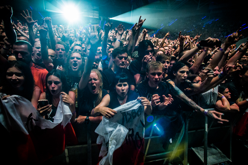 Korn - koncert: Korn ('Power Festival'), Łódź 'Atlas Arena' 7.06.2016