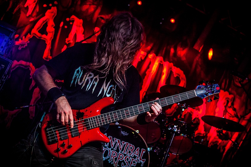 Cannibal Corpse - koncert: Cannibal Corpse, Kraków 'Fabryka' 16.11.2014