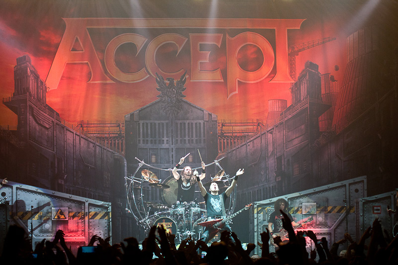 Accept - koncert: Accept, Wrocław 'Hala Stulecia' 28.02.2017