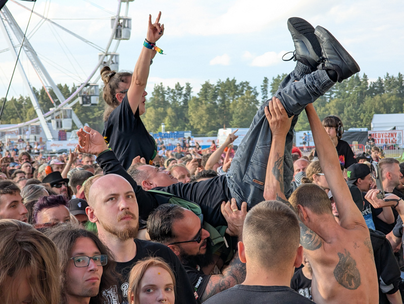 Hunter - koncert: Hunter ('Pol'and'Rock Festival'), Broczyno 2.08.2025