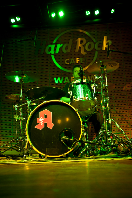 Apteka - koncert: Apteka ('Pepsi Rocks'), Warszawa 'Hard Rock Cafe' 8.11.2011