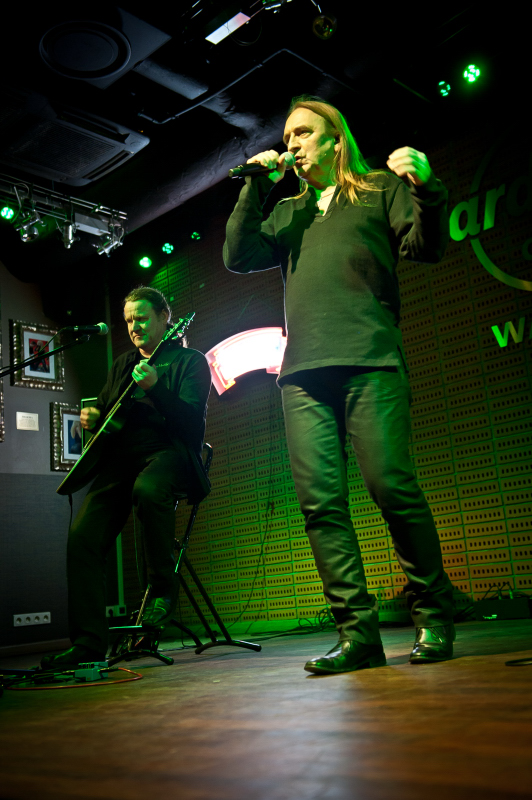 Marek Piekarczyk - koncert: Marek Piekarczyk ('Granie na Żywo'), Warszawa 'Hard Rock Cafe' 19.12.2011