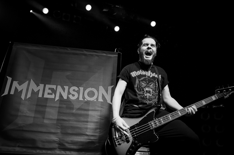 Immension - koncert: Immension, Warszawa 'Progresja Music Zone' 5.12.2016