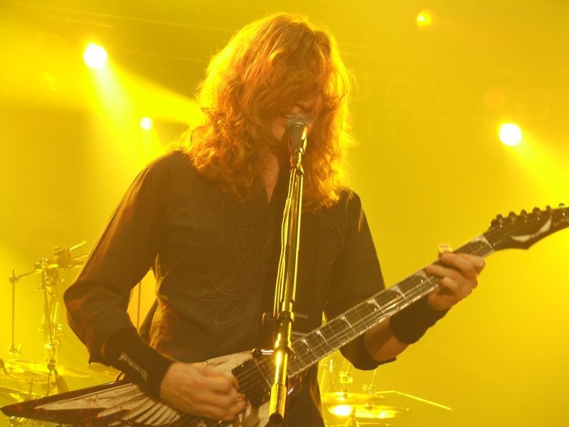 Megadeth - koncert: Metalmania 2008 (Megadeth), Katowice 'Spodek' 8.03.2008