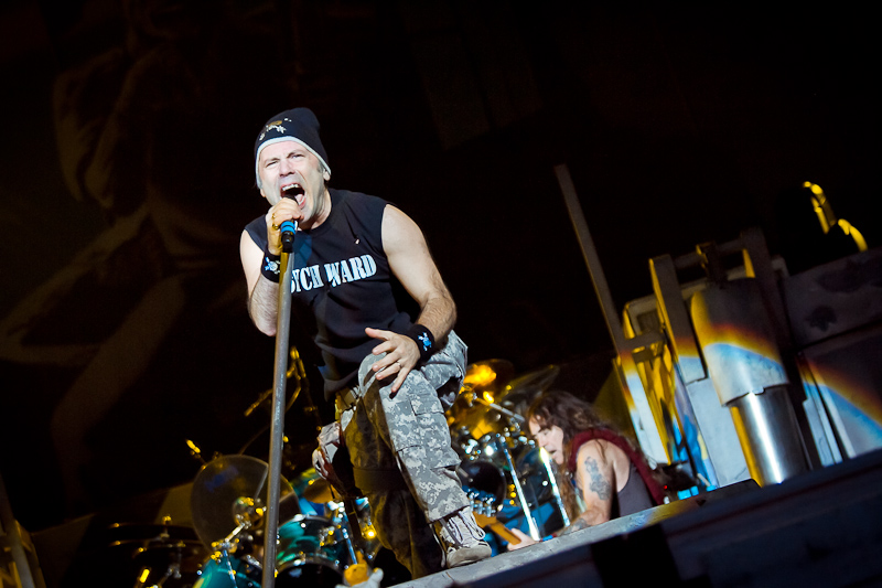 Iron Maiden - koncert: Iron Maiden ('Sonisphere Festival 2011'), Warszawa 'Lotnisko Bemowo' 10.06.2011